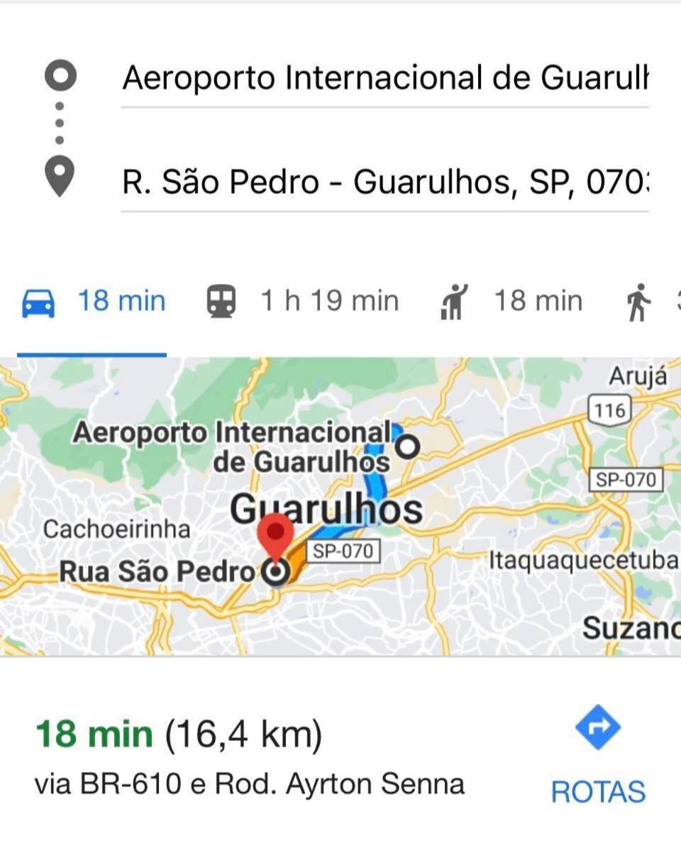 Quarto Proximo Aeroporto Guarulhos Hotel Buitenkant foto